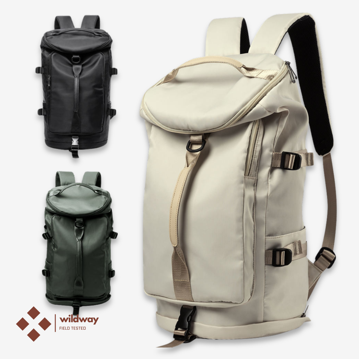 The Nomad Backpack 35L Beige